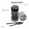 КАРАНДАШ МЕХАНИЧЕСКИЙ 0.7 ММ "HAPPYGRAPHIX - START UP"