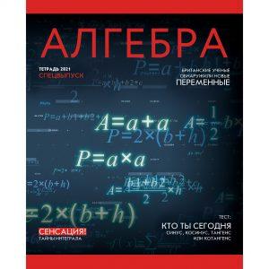 ТЕТРАДЬ ТЕМАТИЧЕСКАЯ 48Л ЭКСМО ВЫБОРОЧНОЕ ЛАКИРОВАНИЕ JOURNAL АЛГЕБРА