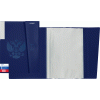 ПАПКА deVENTE.А4 20 ВКЛАД  ГЕРБ ТЕМНО-СИНЯЯ 500МКМ
