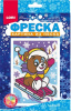 НАБОР ДЛЯ ТВОРЧЕСТВА "ФРЕСКА БУРЫЙ МИШКА" НГ 
