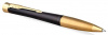 РУЧКА ПОДАРОЧНАЯ ШАРИКОВАЯ СИНЯЯ PARKER "URBAN CORE" K314 MUTED BLACK GT M ЦВЕТ КОРПУСА ЧЕРНЫЙ В КАРТОННОМ ФУТЛЯРЕ