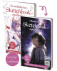 СКЕТЧБУК А5 20Л 120Г/М2 " SKETCHBOOK-ПЕРЕВЕРТЫШ. БЕЛО-СИНЯЯ" ОФСЕТНАЯ БУМАГА