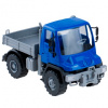 МАШИНА ПЛАСТИКОВАЯ "САМОСВАЛ БОРТОВОЙ МЕРСЕДЕС UNIMOG U 500 ЛЮКС" 17,5СМ