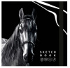 СКЕТЧБУК А5 48 Л150Г/М2 "BLACKSOFT" ОФСЕТНАЯ БУМАГА