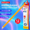 КАРАНДАШ HB BRAUBERG 12ШТ 