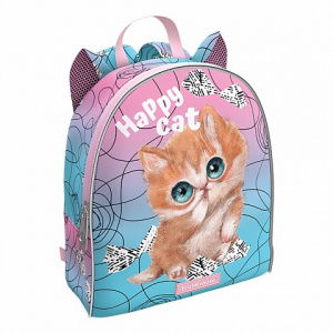 РАНЕЦ ДЛЯ ДОШКОЛЬНИКОВ "ИГРИВЫЙ КОТЕНОК" 25х22х11СМ