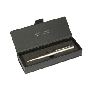 РУЧКА ПОДАРОЧНАЯ ШАРИКОВАЯ "ВЕРОНА" СИНЯЯ КОРПУС ШАМПАНЬ В ПОДАРОЧНОМ ФУТЛЯРЕ