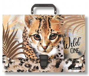 ПАПКА ПОРТФЕЛЬ А4 WILD CAT