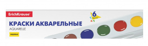 КРАСКИ АКВАРЕЛЬНЫЕ 6 ЦВ BASIC МЕДОВЫЕ