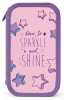 ПЕНАЛ ДВУХСЕКЦИОННЫЙ "SHINE BRIGHT" 19*10,5 СМ
