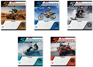 ТЕТРАДЬ 18Л ЛИНИЯ "5 ELEMENTS" 
