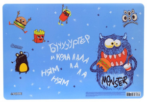 ПОКРЫТИЕ НА СТОЛ А3 "MONSTER" ПЛАСТИК 43*29СМ