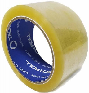 СКОТЧ 48*132 TECHROLL 40МКМ ПРОЗРАЧНЫЙ