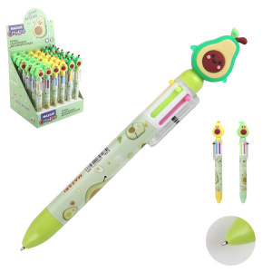 РУЧКА ШАРИКОВАЯ MAZARI JOYFUL AVOCADO 0.7ММ 6ЦВ