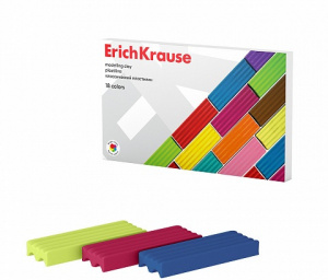 ПЛАСТИЛИН 18ЦВ 288Г "ERICH KRAUSE"    