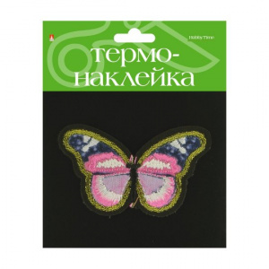 ТЕРМОНАКЛЕЙКА HOBBY TIME БАБОЧКА 7*5,5СМ