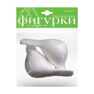 ФИГУРЫ ИЗ ПЕНОПЛАСТА "ПТИЧКИ" D=110ММ 2ШТ