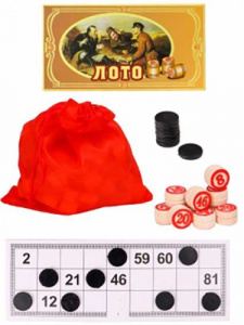 ИГРА ЛОТО "РЫЖИЙ КОТ"