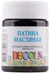 ПАТИНА МАСЛЯНАЯ 50МЛ КОРИЧНЕВАЯ 