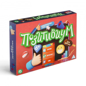 ИГРА НАСТОЛЬНАЯ "ПОЗИТИВИУМ" 6+