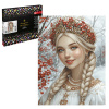 НАБОР ДЛЯ ТВОРЧЕСТВА ФЕНИКС+ АЛМАЗНАЯ МОЗАИКА "РУССКАЯ КРАСА" 30*40СМ