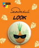 ЗНАЧОК МЕТАЛЛИЧЕСКИЙ МОДНЫЙ LOOK 3,8СМ 