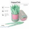 РУЧКА ШАРИКОВАЯ АВТОМАТИЧЕСКАЯ "HAPPY CLICK. ЛАМЫ" 0.5ММ СИНЯЯ