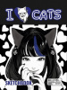 СКЕТЧБУК НА ГРЕБНЕ А5 60 Л 120Г/М2 "АНИМЕ I LOVE CATS" ОФСЕТНАЯ БУМАГА