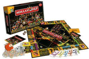 ИГРА НАСТОЛЬНАЯ ЭКОНОМИЧЕСКАЯ "МИЛЛИОНЕР ДЕЛЮКС"