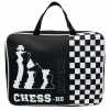 ПАПКА ПОРТФЕЛЬ НА МОЛНИИ С РУЧКАМИ А4 "CHESS-НО" ТЕКСТИЛЬ 35*26.5*7.5СМ