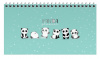 ЕЖЕНЕДЕЛ ГОРИЗ 64Л MESHU МК 65Г/М2 ПЛАНИНГ FUNNY PANDA