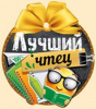 МЕДАЛЬ  ЛУЧШИЙ ЧТЕЦ