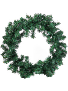 ВЕНОК НОВОГОДНИЙ D=50СМ 70 ВЕТОК