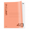 ТЕТРАДЬ 48Л КЛЕТКА "UNITON NEON" ОРАНЖЕВЫЙ