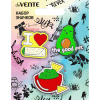 ЗНАЧОК deVENTE AVOCADO ЭМАЛИРОВАННЫЕ 