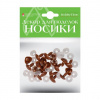 НОСИКИ ДЕКОРАТИВНЫЕ HOBBY TIME 13*16ММ ВИНТОВЫЕ ТРЕУГОЛЬНЫЕ КОРИЧНЕВЫЕ
