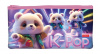 ПЕНАЛ МЯГКИЙ ПЛОСКИЙ "K-POP МИШКИ" 20,5*11СМ