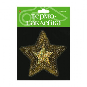 ТЕРМОНАКЛЕЙКА HOBBY TIME ЗВЕЗДОЧКА 9*9СМ