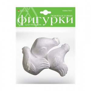 ФИГУРЫ ИЗ ПЕНОПЛАСТА "ЦЫПЛЯТА" D=70ММ 3ШТ