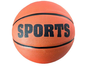МЯЧ БАСКЕТБОЛЬНЫЙ "SPORTS" ОРАНЖЕВЫЙ