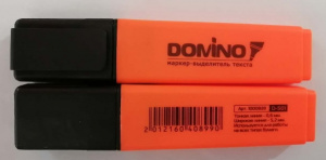 МАРКЕР ТЕКСТОВЫДЕЛИТЕЛЬ DOMINO D-501 ОРАНЖЕВЫЙ NEW