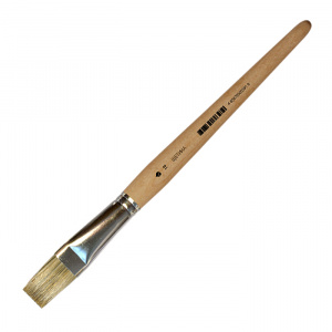 КИСТЬ "ЩЕТИНА" N18 (ПЛОСКАЯ)