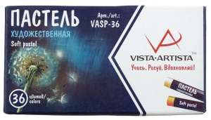 НАБОР МЕЛКОВ ПАСТЕЛЬ 36ЦВ "VISTA-ARTISTA" STUDIO 
