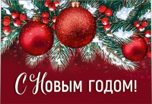 БИРКА "С НОВЫМ ГОДОМ!"