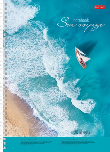 ТЕТРАДЬ 96Л БЕЗ ЛИНОВКИ А4 "РОМАНТИКА" КАРМАН С ШАБЛОНОМ КЛ/ЛИН