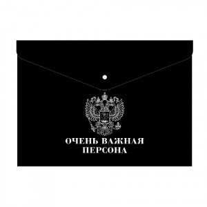 ПАПКА НА КНОПКЕ ЦВ А4 "ГЕРБ"