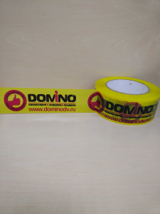 СКОТЧ БРЕНДИРОВАННЫЙ 48ММх141М УПАК DOMINO