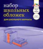 НАБОР ОБЛОЖЕК ДЛЯ ШКОЛЬНОГО ЖУРНАЛА АППЛИКА 305 х 520ММ ПВХ 110МКМ 5Ш/У