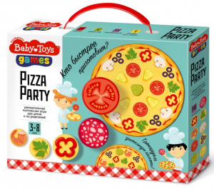 ИГРА НАСТОЛЬНАЯ МАГНИТНАЯ "BABY TOYS. PIZZA PARTY"