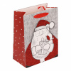 ПАКЕТ ПОДАРОЧНЫЙ 18*21*10СМ "SANTA"
